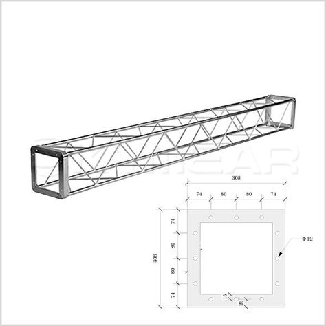 Truss Lighting, Industrial Structure, Lighting Truss, Truss Structure, Sound System Speakers, Drinks Machine, Roof Trusses, Metal Furniture Design, Sound Boxes