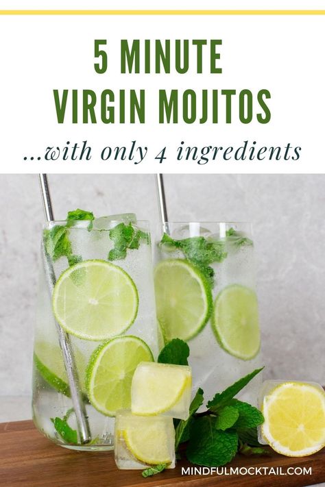 Mojito Recipe Non Alcoholic, Virgin Drink Recipes, Virgin Mojito Recipe, Non Alcoholic Mojito, Virgin Mojito Mocktails, Mojito Drink, Recipe Photography, Easy Mocktail Recipes, Virgin Cocktails