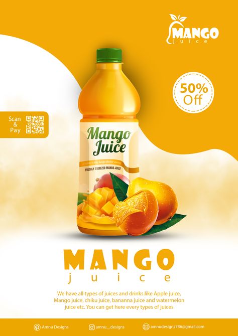 Mango Juice Advertising, Mango Juice Poster Design, Mango Poster Design, Juice Poster Design Creative, Juice Advertising Design, Mango Graphic Design, Juice Ads Creative, Drink Poster Design Ideas, Mango Poster