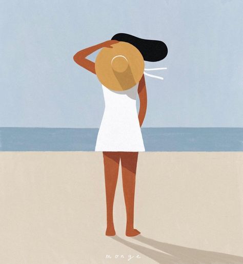 Monge Quentin, Quentin Monge, Textiles Projects, Drawing Simple, Illustration Agency, Minimalist Painting, The South Of France, Small Canvas, Minimal Art