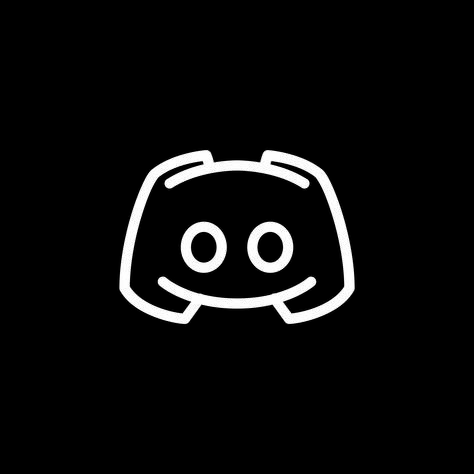 #discord #icon #ios14 #black #white Dark Discord Icon, Black And White Discord Logo, Custom Discord Icon, Discord Astethic, Discord Black And White Icon, Discord Logo Black, Roblox Icon Black, Black And White Settings Icon, Discord Black Icon