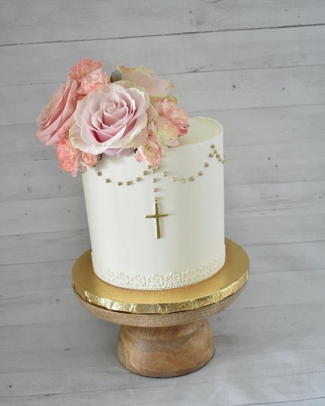 Baptism Cakes For Girls, Baptism Girl Cake, Baby Baptism Cake, Baptismal Cake Girl, Communion Cakes Girl, Girls Baptism Cake, Bautizo Cake, Girl Baptism Cake, 1st Communion Cakes