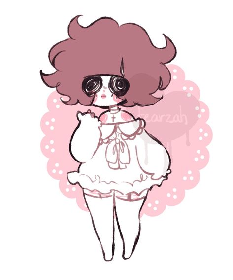 Tiny Ash by dollieguts Pastel Goth Art, Goth Art, Ethereal Art, Pastel Art, Kawaii Drawings, Cute Doodles, Cartoon Art Styles, Pretty Art, Aesthetic Art