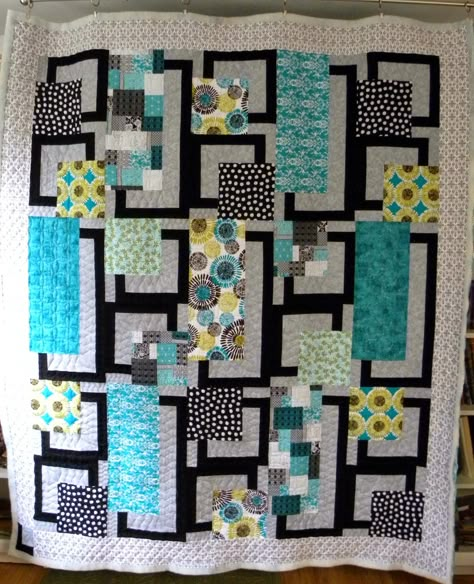 Large Block Quilts, Modern Quilting Designs, Big Block Quilts, Farm Quilt, Japanese Quilts, Block Quilts, Quilts Modern, Sampler Quilts, Contemporary Quilts