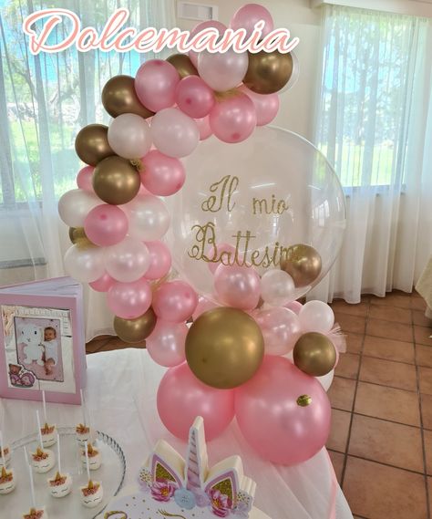 #Dolcemania #palloncini #puglia #sweettable #tabledecor #tavola #battesimo #balloons #idea #modelling #sangiovannirotondo #italy #gargano #minitable #tulle #fiori #natura #nature #organic #balloonart Foto Baby, Confetti, Baby Shower