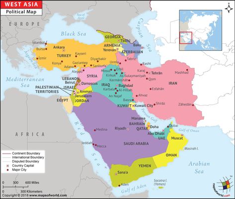 West Asia Map, Map of West Asian Countries West Asia Map, Asian Maps, Natural Geographic, World Map Picture, World Geography Map, West Map, World Map With Countries, Philippine Map, Asia Countries