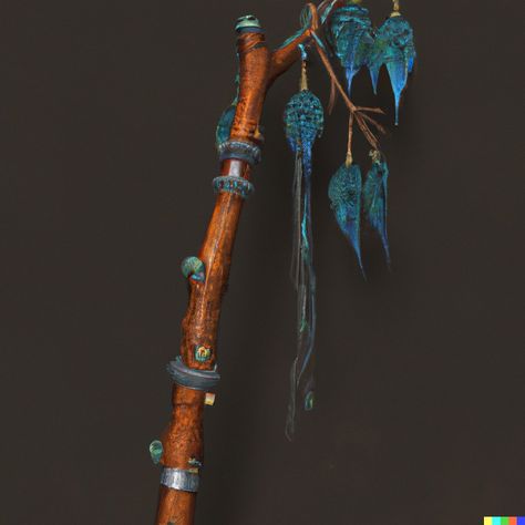 Long ash wood magic medic staff wrapped in vines, digital art Fantasy Staff Wood, Staff Concept Art, Fantasy Staff, Fantasy Woodland, Dragon Story, Wood Magic, Wooden Staff, Map Making, Oc Inspo