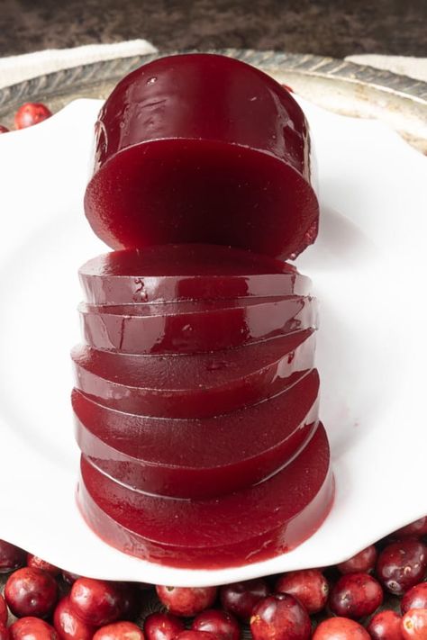 Jelly Cranberry Sauce Recipes, Cranberry Orange Sauce, Canned Cranberries, Cranberry Jelly, Jellied Cranberry Sauce, Canned Cranberry Sauce, Cranberry Sauce Recipe, Cranberry Sauce Homemade, Orange Sauce