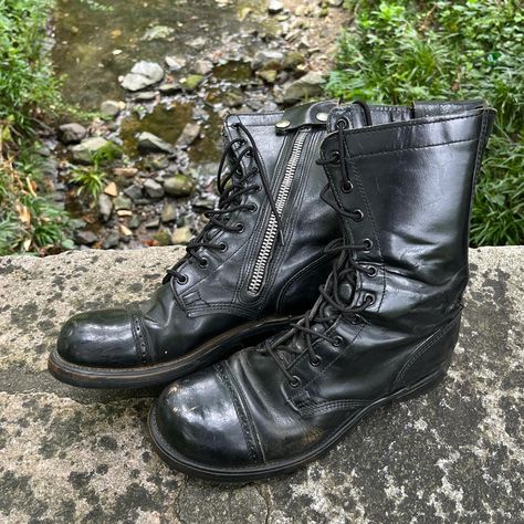 Vintage Military Corcoran Jump Boots. Size 8.5 in... - Depop Corcoran Jump Boots, Jump Boots, Vintage Military, Boots, Quick Saves