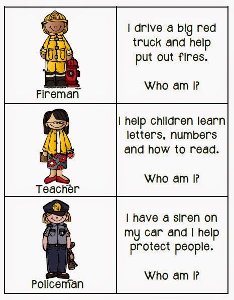 THE TEACHING EXPRESS: WHO ARE THE PEOPLE IN YOUR NEIGHBORHOOD? learning about community helpers Occupation Lesson Plans Preschool, People In My Neighborhood Preschool, Community Members Activities, Who Am I Community Helpers, Community Helpers Who Am I Game Free, Community Helpers Preschool Activities Lesson Plans, Community Helpers Circle Time Activities, Preschool Community Theme, Community Helpers Kindergarten Activity