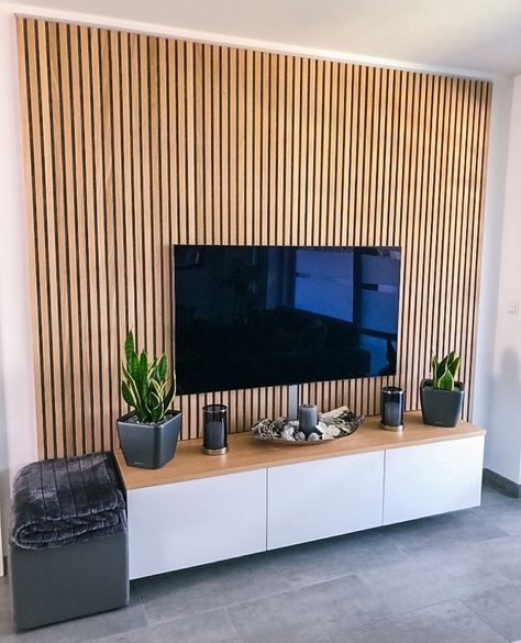 Rustic Tv Wall, Tv Kastenwanden, Tv Mounted, Tv Fal, Modern Tv Wall Units, Tv Wand, Wall Tv Unit Design, Living Room Tv Unit Designs, Living Room Tv Unit