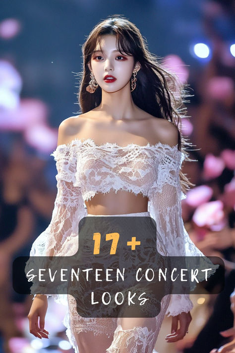 Heading to a SEVENTEEN concert? Need outfit ideas? Click to discover 17+ trendy concert outfits that will make you stand out in the crowd! 🎤👗 #SEVENTEENConcert #KpopStyle #ConcertOutfits #FashionInspo #MusicLovers Seventeen Right Here Concert Outfit, Seventeen Outfit Ideas, Seventeen Concert Outfit Ideas, Trendy Concert Outfits, Seventeen Concert Outfit, Seventeen Concert, K Pop Groups, Seventeen Right Here, Kpop Concert Outfit