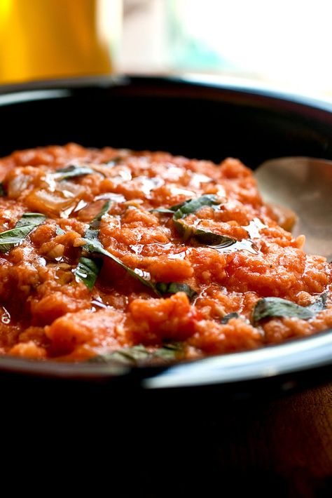 Tuscan Bread and Tomato Soup (Pappa al Pomodoro) Recipe - NYT Cooking Stale Bread Recipes, Soup Veggie, Mediterranean Soup, Tuscan Bread, Pomodoro Recipe, Bread Soup, Tomato Soup Recipe, Tomato Soup Recipes, Nyt Cooking