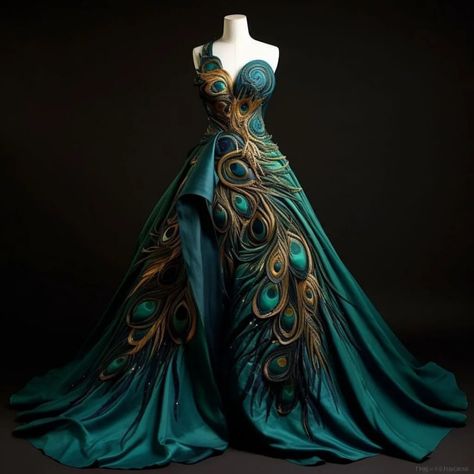 Product Design (@designideahub) • Instagram photos and videos Peacock Dress Design, Peacock Inspired Dress, Beautiful Long Dresses, Peacock Dress, Tag Someone Who, Blackpink Fashion, Inspired Dress, Tag Someone, Dress Design