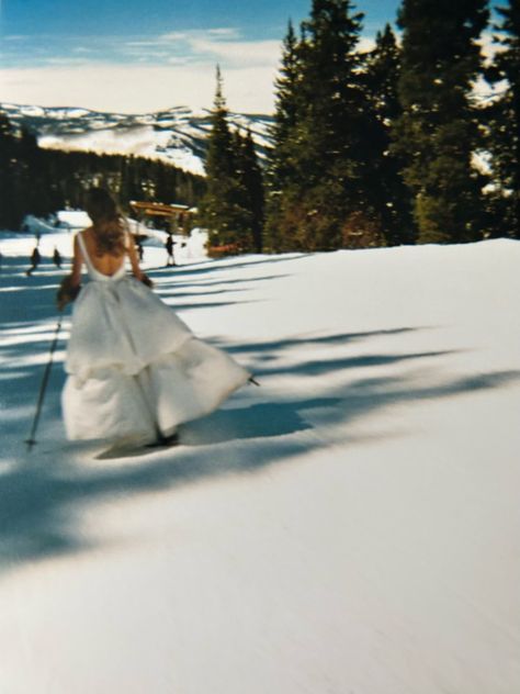 Rich Aspen Aesthetic, Aspen Aesthetic Summer, Bridal Alpine Aesthetic, Aspen Colorado Aesthetic Winter, Aspen Snow Aesthetic, Alpine Chic, Ski Wedding, Aspen Wedding, Winter Adventure