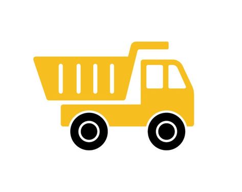 Dump Truck Svg, Truck Illustration, Truck Art, Dump Trucks, Childrens Crafts, Dump Truck, Svg Cricut, Quiet Book, Bits And Bobs