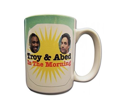 Community Troy And Abed, Community Troy, Troy And Abed, Community Tv Show, Community Coffee, Community Tv, Community Show, Morning Show, Cool Mugs