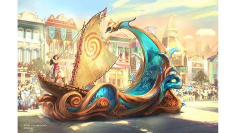 BREAKING NEWS!! Magic Happens Parade Coming to Disneyland in Spring 2020! Magic Happens Parade, Disneyland Parade, Disney Parade, Pixar Films, Parade Float, Disney Concept Art, Walt Disney Animation Studios, Walt Disney Animation, Disneyland Park