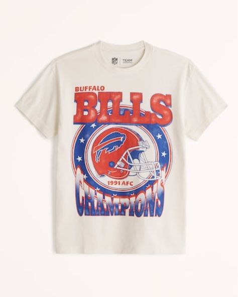 Buffalo Bills Graphic Tee curated on LTK Plus Size Biker Shorts Outfit, Buffalo Bills Shirt, Off White Tees, Bills Shirts, Abercrombie (women), Biker Shorts Outfit, Nfl Buffalo Bills, Nfl Outfits, Love Plus