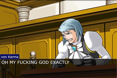 Franziska Von Karma, Von Karma, Karma Funny, Funny Lawyer, Apollo Justice, Phoenix Wright, Ace Attorney, Hate Men, Law School