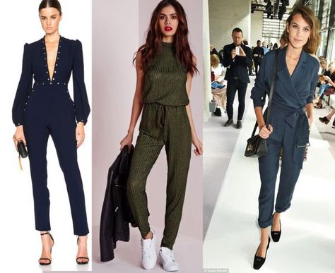 What Shoes to Wear with a Jumpsuit  #fashion #beauty #style #jumpsuit #trends Utility Jumpsuit Shoes, Shoes To Wear With Jumpsuit Casual, Shoes To Wear With Black Jumpsuit, Jumpsuit Shoes, Black Strapless Jumpsuit For Spring, Shoes With Jumpsuit Outfit, How To Wear A Jumpsuit In Winter, Shoes To Wear With Jumpsuit, Dark Blue Jumpsuit