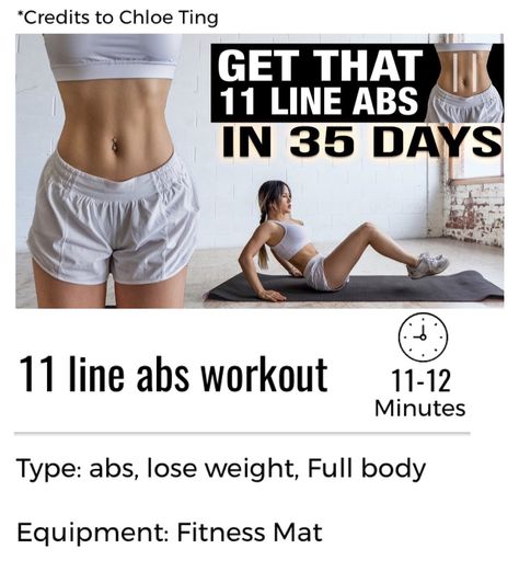 Kpop Abs, Free Workout Programs, 10 Minute Ab Workout, Intense Ab Workout, Chloe Ting, Abs Workout Video, Lower Abs Workout, Lower Abs, Six Pack Abs