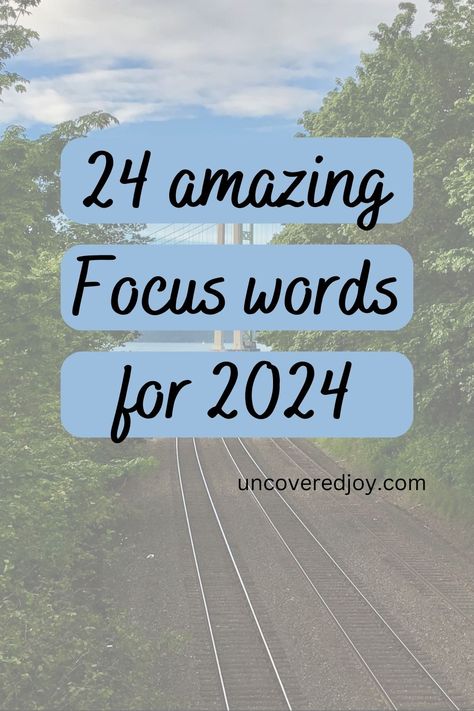 WOW!!! This list of 24 focus words is exactly what I needed to find inspiration for my new word of the year! My Word For 2024, Words Of The Year 2024, Word Of The Year Intentional, Biblical Word Of The Year, Christian Word Of The Year, Word For 2024, Word Of The Year Ideas 2024, Word Of The Year 2024 Christian, Words For 2024