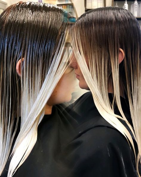 Wet Balayage, Diy Balayage, Balayage Techniques, Hair Formulas, Black And White Hair, Perfect Blonde Hair, Redken Hair Color, Hair Education, Hair Colouring