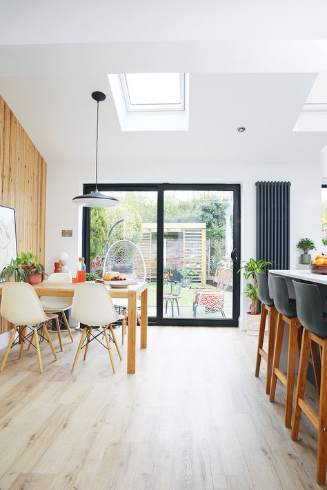 1930 Style House, Small Townhouse Renovation, Rear Extension Ideas Semi Detached, Rear Extension Ideas 1930s House, 1930s House Interior Original, Terrace House Kitchen, Semi Detached House Extension, Kitchen Extension Open Plan, 1930 Kitchen