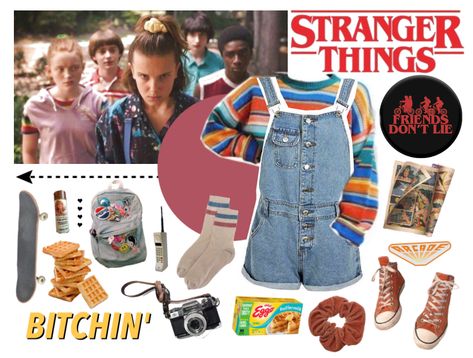 Stranger Things Fashion 80s, Stranger Things Fashion, Stranger Things Halloween Party, 80’s Outfits, Stranger Things Style, 80s Inspired Outfits, Stranger Things Hoodie, Stranger Things Merch, Stranger Things Outfit