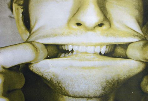 Finger Pulling Mouth Reference, Mouth Reference, Bruce Nauman, Giuseppe Penone, Robert Morris, John Baldessari, Open Art, Body Reference Drawing, Tate Modern