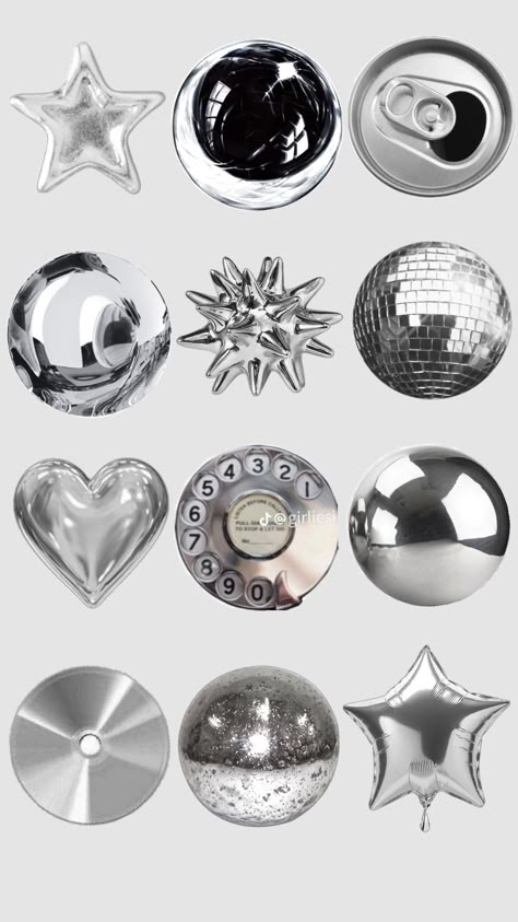 #silver #aesthetic #art #circle #circles #grey #love #heart #fyp #shufflefyp Aesthetic Instagram Icons Highlights, Grey Iphone Layout, Silver Background Aesthetic, White And Silver Aesthetic, Grey Collage, Aesthetic Circle, Silver Icons, Silver Grey Wallpaper, Ig Icons Highlights Aesthetic