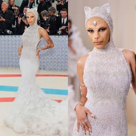 Doja Cat Met Gala, Dojo Cat, Cat Meeting, Doja Cat, Dress To Impress