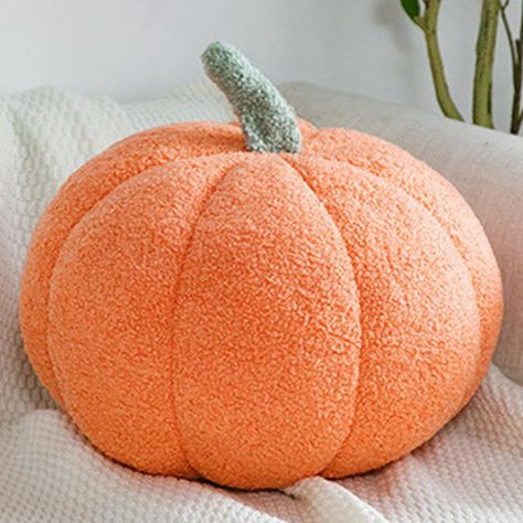 【Handmade】The edge of this pumpkin plush is sewn by hand to ensure that it will not easily tear, which is very sturdy and durable 【Soft Material】The surface is plush and soft; the interior is filled with PP cotton, which is fluffy and plump Pumpkin Plush, Polka Dot Art, Pumpkin Pillow, Pumpkin Ornament, Orange Throw Pillows, Pumpkin Pillows, Handmade Throws, Halloween Party Favors, Halloween Home Decor