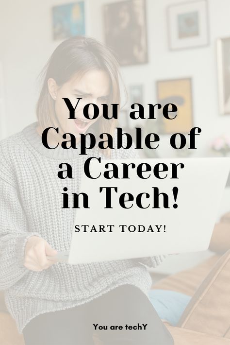 The course and companion digital workbook just for you! Many women (especially moms) ask, What tech Job is Right for Me? when they begin to explore a new career or a transition back to the workforce. Our course and workbook will walk you through that decision step-by-step considering all the things you care about – time to get hired, the skills gap, and making money! Tech Jobs For Women, Tech Careers For Women, Job Options Career, What Career Is Right For Me, Career Technical Education, Cybersecurity Career Path, Best Part Time Jobs, Tech Jobs, Switching Careers