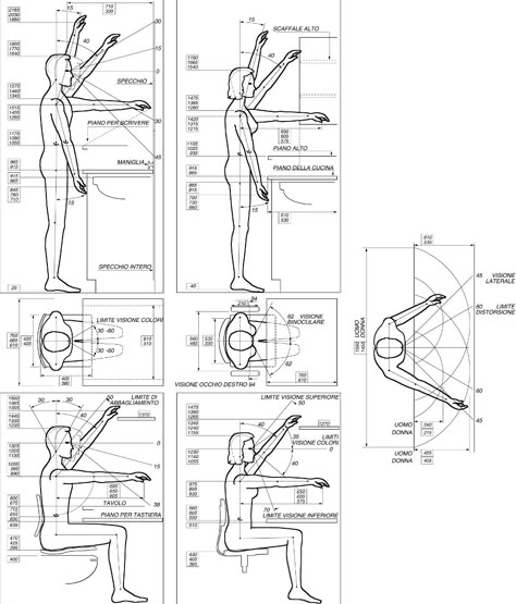 Ergonomia Furniture Dimensions Standard, Kitchen Ergonomics, Table Sketch, Construction Details Architecture, Gym Room At Home, Furniture Details Design, Interior Design Guide, Architecture Design Drawing, Industrial Design Sketch