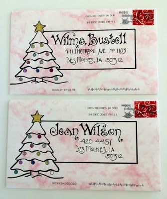 Christmas Envelope Art, Hand Lettering Envelopes, Christmas Envelope, Snail Mail Art, Christmas Card Envelopes, Fancy Envelopes, Mail Art Envelopes, Christmas Mail, Art Lettering