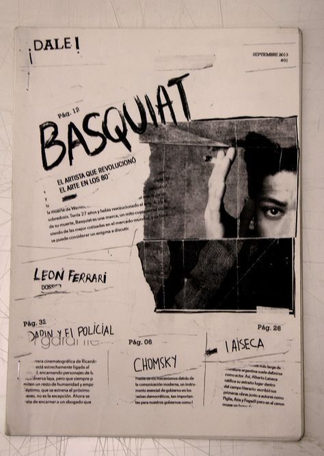 Jm Basquiat, Book And Magazine Design, Buch Design, Graphisches Design, Desain Editorial, Zine Design, 얼굴 그리기, Inspiration Photography, Book And Magazine