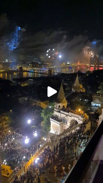 Norbert Lepsik | Budapest, HU on Instagram: "Firework show in Budapest ❤️🎆 video by @norbertlepsik   20th of August is the largest national holiday in Hungary. Each year this day we celebrate the foundation of the state, which was over 1000 years ago. At the same time, the 20th of August is also a religious holiday: the Catholics celebrate the day of the first patron of Hungary, St. Stephen – which is the reason masses are hosted countrywide that day. 😍🙌🏽  Find your tickets to top attractions of Budapest! @todobudapest —-> https://www.todobudapest.com  . @brunchbudapest - the compass of Budapest's brunch world 😍🍽🍳🥓🥗🥘 . Let’s start the day with the best bagels of Budapest @bestbagelbasilica 🥯😍😋 #bestbagelbasilica  #reklam  . The new waves of the coffies is coming to Budapest @c Budapest Video, Firework Show, Best Bagels, St Stephen, National Holiday, 1000 Years, The Compass, Fireworks Show, The New Wave