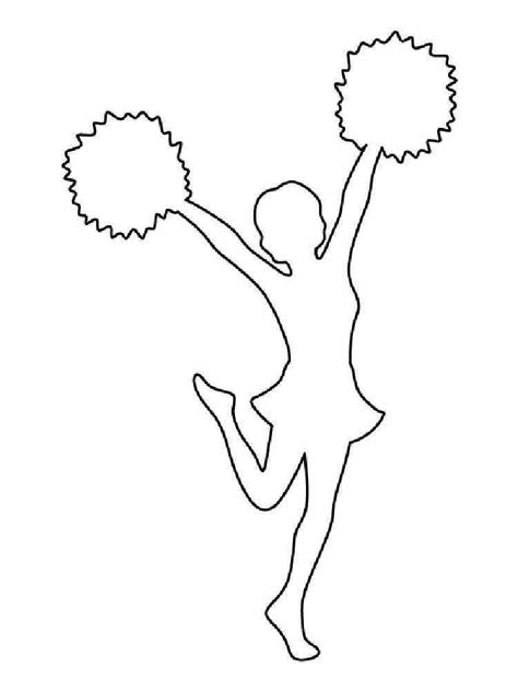 Cheerleader coloring pages Cartoon Cheerleader Drawings, Wrestling Coloring Pages, Cheer Drawings Easy, Cheer Drawings, Cartoon Cheerleader, Cheerleader Poses, Cheerleader Silhouette, Easy Cheers, Relaxing Colors