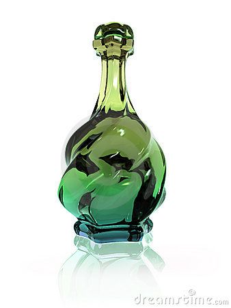 Magic Potion Illustration, Potion Illustration, Green Potion, Magic Bottles, Magic Potion, Beautiful Perfume Bottle, Beautiful Perfume, Green Bottle, Antique Bottles