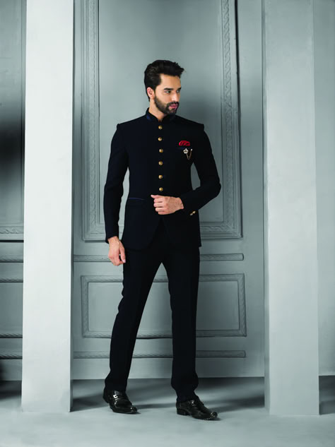 Wedding Outfits That Are Perfect For The Brother Of The Bride Or Groom - Pyaari Weddings Wedding Dresses Men Indian Suits, Bandgala For Men Indian Weddings, Jotpuri Suit For Men, Jodhpuri Coat Pant, Wedding Suits Men Black, Indian Wedding Suits Men, Suit For Men Wedding, Jodhpuri Suits For Men, Indian Wedding Clothes For Men