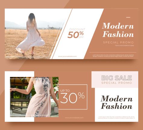 Fashion Facebook Banner Design Layout Website Banner Design Graphics, Web Banner Design Layout, Fashion Web Banner Design, Fashion Banner Design Layout, Luxury Banner Design, Clothing Banner Design, Fashion Banner Design Ideas, Digital Banner Design, Fashion Web Banner