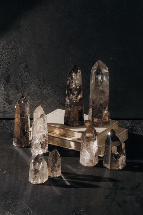 Higher Vibrational Energy, Earth Connection, Highest Version, Crystal Photography, Crystal Towers, Fairy Artwork, Vibrational Energy, Smoky Quartz Crystal, Mystic Falls