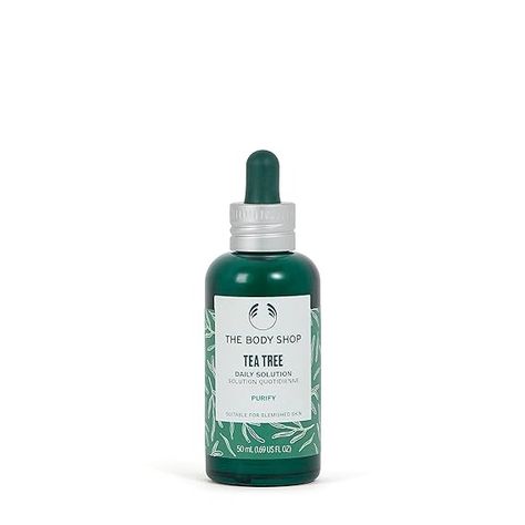 Amazon.com: The Body Shop Tea Tree Daily Solution Serum - Purifying - For Oily, Blemished Skin - 1.69 Fl Oz : Beauty & Personal Care The Body Shop Tea Tree, Body Shop Tea Tree, Summer Dress Trends, Summer Fashion Trends, Beauty Business, The Body Shop, Tea Tree, Beauty Blogger, The Body