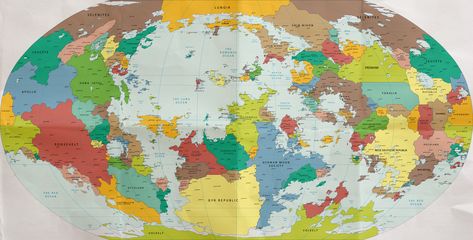 ArtStation - A Terraformed Moon