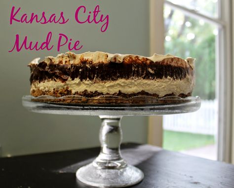 this pie can help fulfill your childhood dreams of being able to eat your own mud-pies and having your family love your special mud-pie!  Easy as Pie in Kansas: Kansas City Mud Pie - Week 33 Mud Pie Recipe, Chocolate Deserts, Chocolate Wafer, Chocolate And Coffee, Dessert Dips, Chocolate Wafers, Kraft Recipes, Chocolate Pies, Super Bowl Food