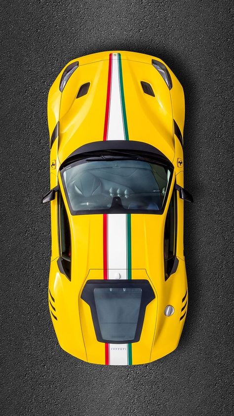 Ferrari F12tdf, Car Top View, Ferrari F12 Tdf, F12 Tdf, F12 Berlinetta, Ferrari F12, Exotic Sports Cars, Ferrari Car, In Car