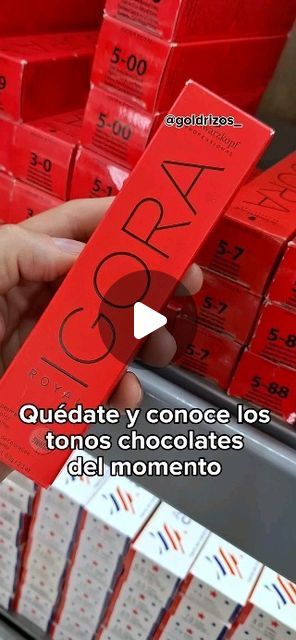 320K views · 16K likes | Gold Rizos| Tienda de cosméticos y productos de belleza 🛍 on Instagram: "Conoce los tonos chocolate 🍫  que son tendencia este 2024 de la marca igora royal todos disponibles en Gold Rizos #igoraroyal #schwarzkopf #castaño #rubiomedio #tintes #goldrizos #goldrizostips #maturin" Igora Hair Color, Pelo Chocolate, Schwarzkopf Hair Color, Hair Color Chocolate, Hair Color Formulas, Chocolate Hair, The Cardigans, Eagle Tattoos, Coloring Tips