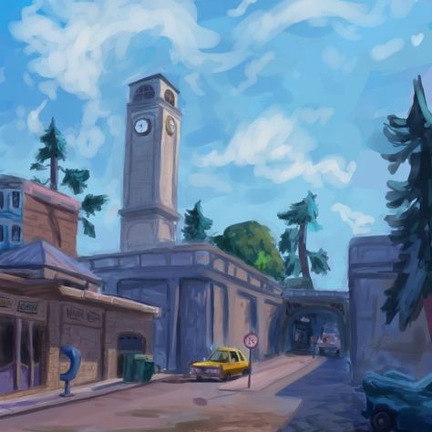 Fortnite Nostalgia, Fortnite Painting, Fortnite Artwork, Fortnite Aesthetic, Fortnite Background, Fortnite Wallpaper, House Paintings, Nanami Chiaki, Half Life